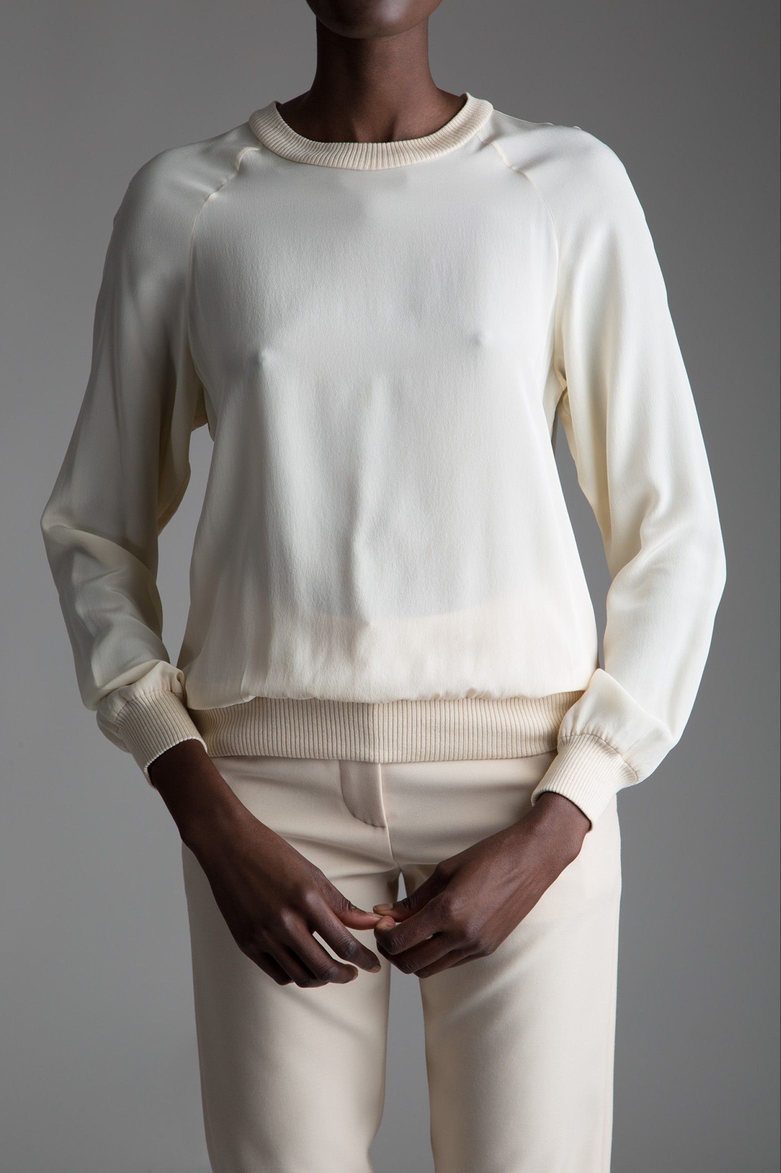 Miguel Adrover Silk Sweatshirt